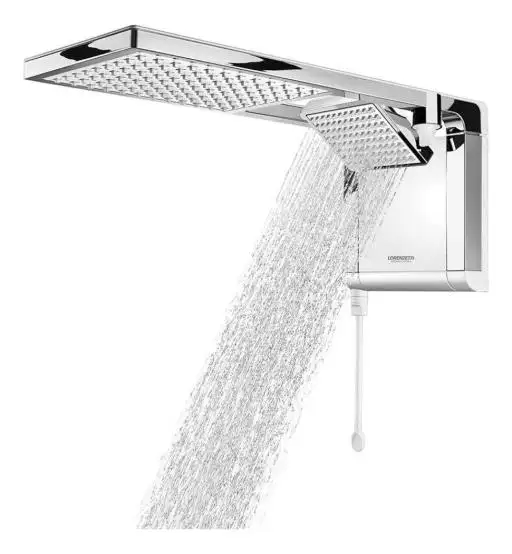 CHUVEIRO ACQUA DUO ULTRA ELETRÔNICO BR/CR 7800W LORENZETTI