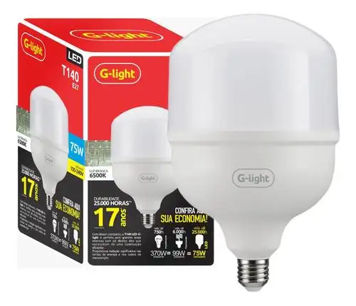 LAMPADA LED BULBO 50W 6500K E27 220V G-LIGHT