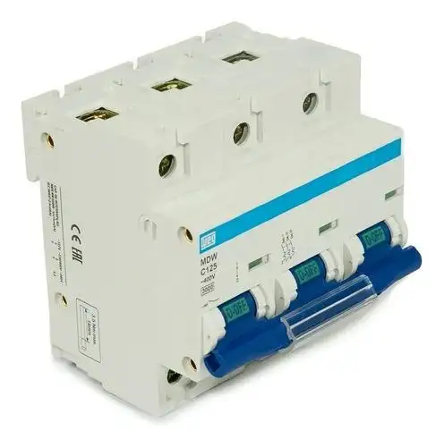 DISJUNTOR DIN TRIFASICO 125A MDW-C125-3 WEG 11807348