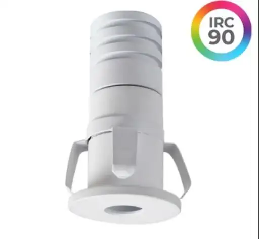 SPOT LED NOA INI EMBUTIR IRC90 1W 2700K BRANCO NORDECOR 6500