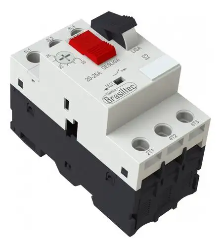 DISJUNTOR MOTOR AJUSTE 20-25A BRASILTEC 3984