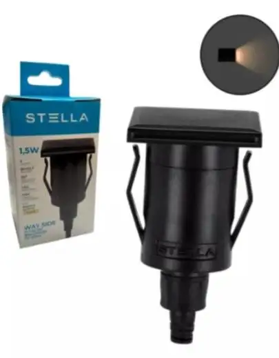 BALIZADOR DE SOLO WAY SIDE 1,5W 3000K 2LM STELLA STL21713/30