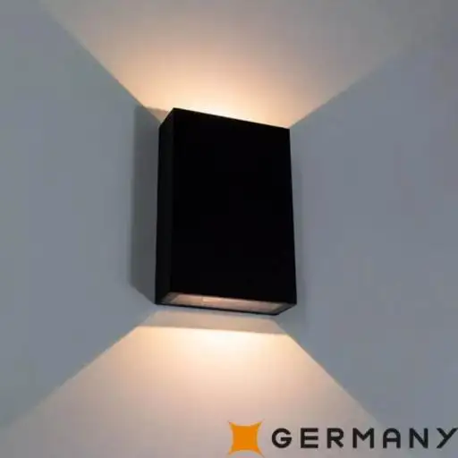 ARANDELA BALIZADOR MINCE LED IP65 4W 3.000K PRETA BLUMENAU