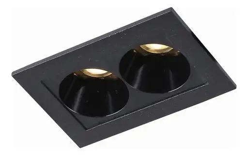 DOWNLIGHT EMBUTIR POWERUS 38° 4W 3000K PRETO NORDECOR 6372
