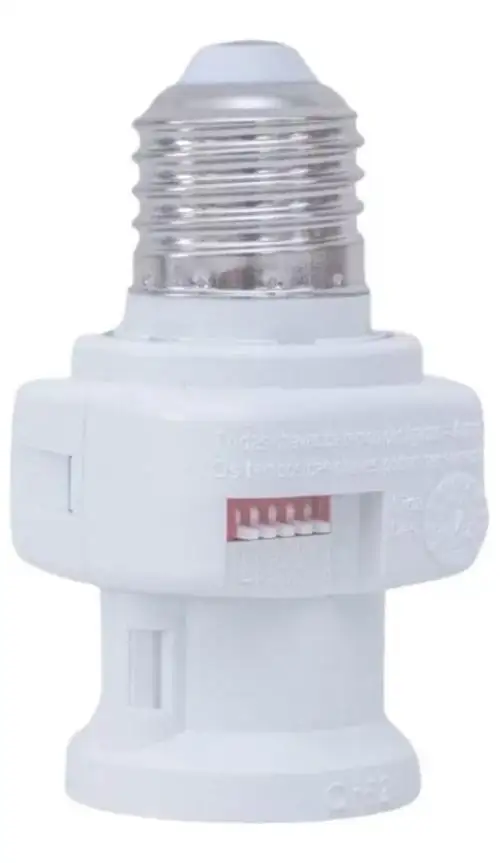 FOTOSOQUETE COM TIMER BIVOLT QUALITRONIX BOCAL E27