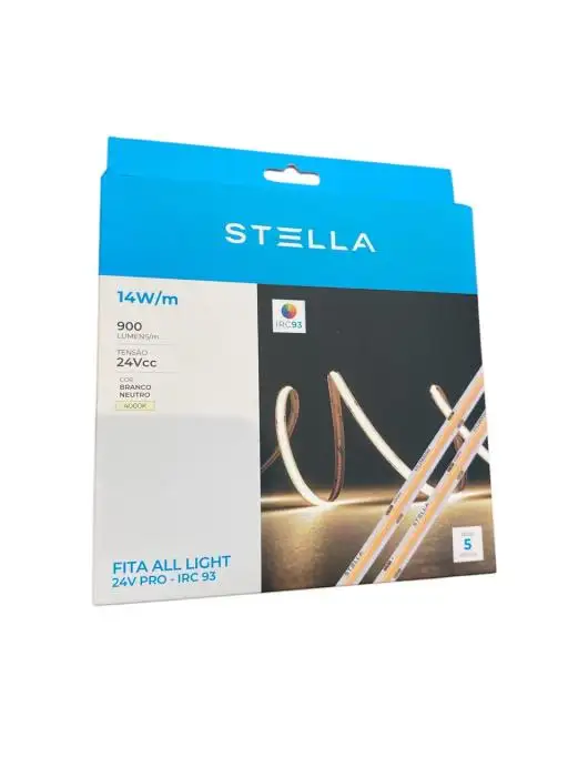 FITA DE LED 24V ALL LIGHT 14W/M 4000K 5M STELLA STL23830/40