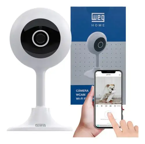 CAMERA DE SEGURANCA  WHOME WI-FI FIXA 2MP FULL HD  WEG