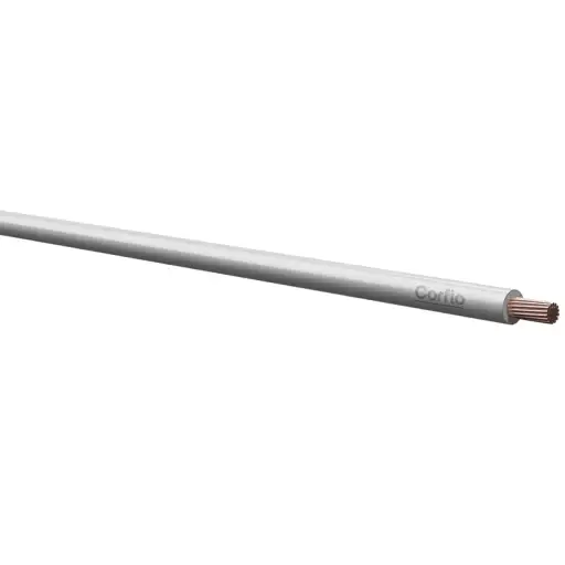 CABO FLEXIVEL 2,5MM  1 METRO BRANCO CORFIO