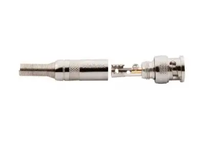 CONECTOR BNC MACHO COM MOLA CONEX 1000 INTELBRAS