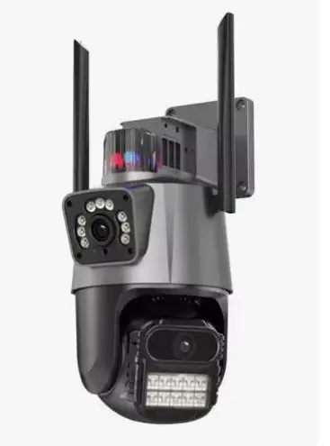 CAMERA P11 WIFI SEGURANÇA 6 MP 4K LENTE DUPLA VIGILÂNCIA JGL