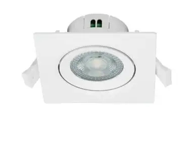 SPOT LED EMBUTIR QUADRADO MR16 5W 6500K PBT BRANCO G-LIGHT