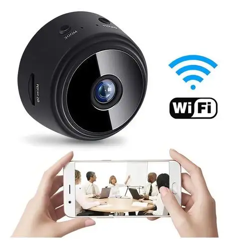 CAMERA MINI REDONDA A9 HDWIFICAMPRO
