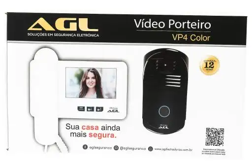 VIDEO PORTEIRO VP4 COLOR AGL